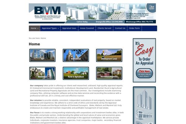 Canvas theme site design template sample