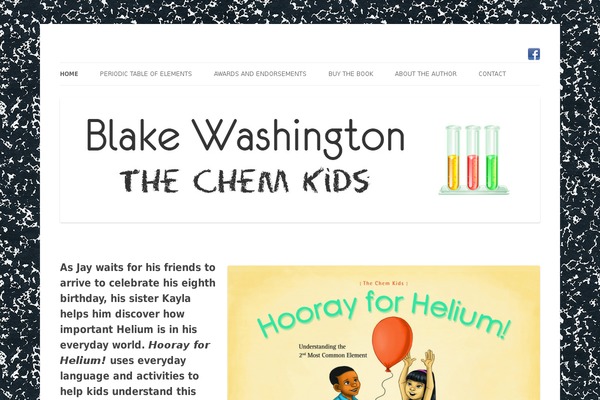 Blake theme site design template sample
