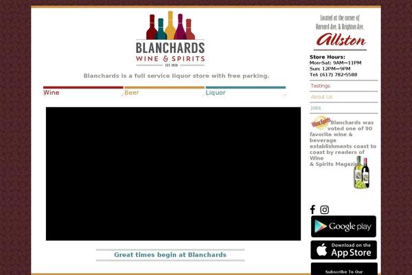 blanchards.net site used Blanchards