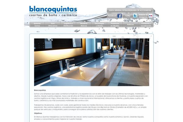 blancoquintas.com site used Blancoquintas