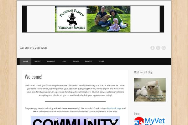 blandonfamilyvet.com site used Pinboard