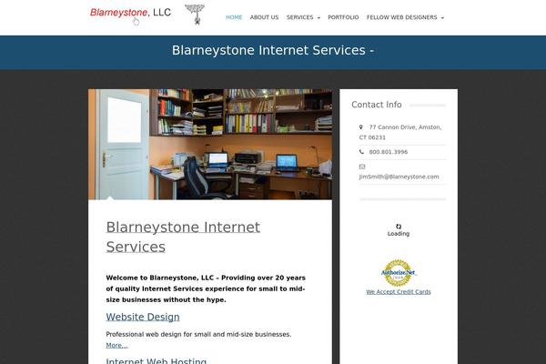 blarneystone.com site used Blarneytheme