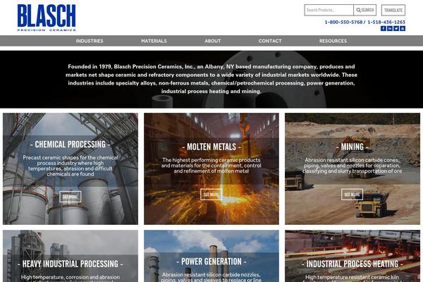 blaschceramics.com site used Blasch
