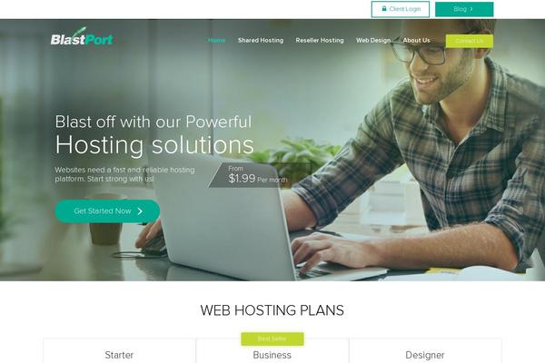 Site using WP-Paginate plugin