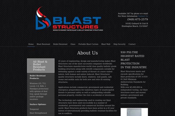 blaststructures.com site used Safezone