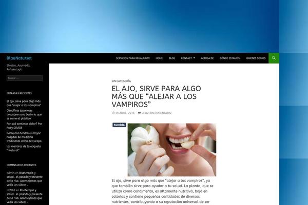 Twenty Fourteen theme site design template sample