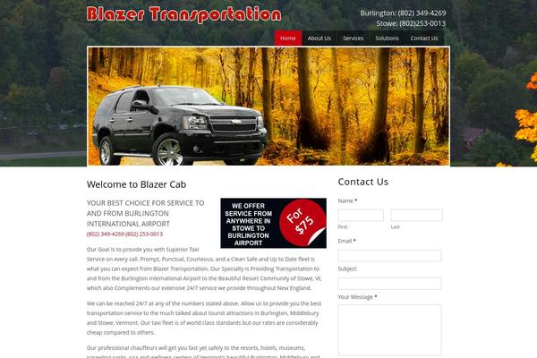 Headway theme site design template sample