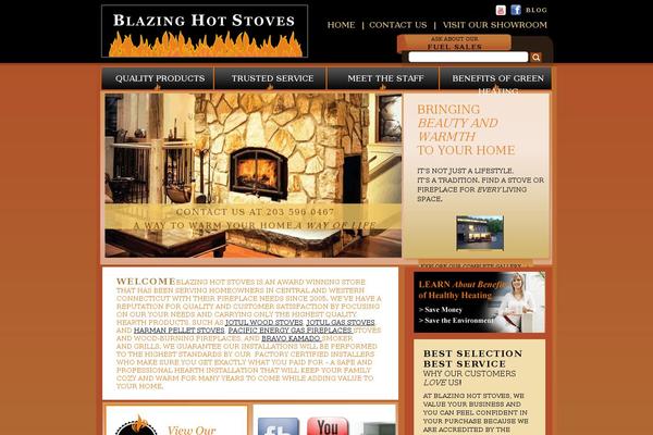 blazinghotstoves.com site used Blazinghotstovestheme