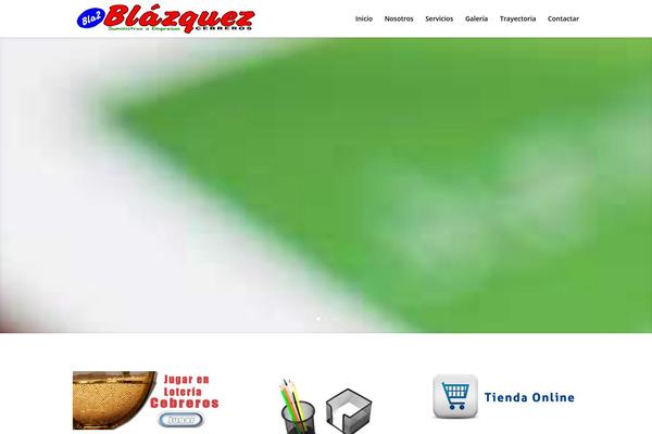 Divi theme site design template sample