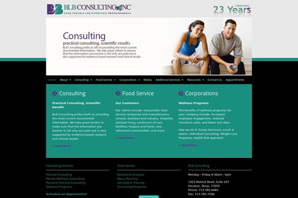 Canvas theme site design template sample
