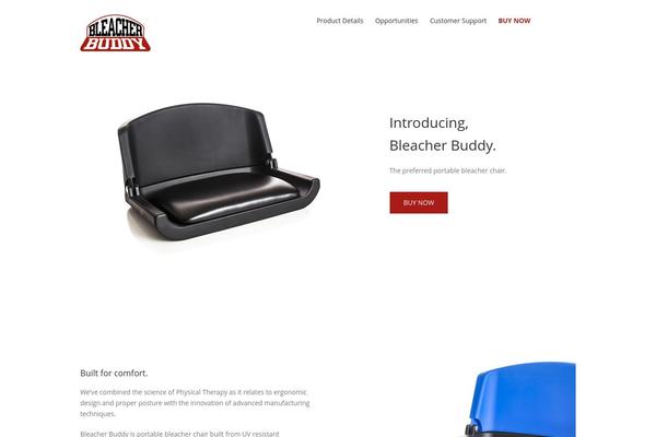 bleacherbuddy.com site used Bleacherbuddy
