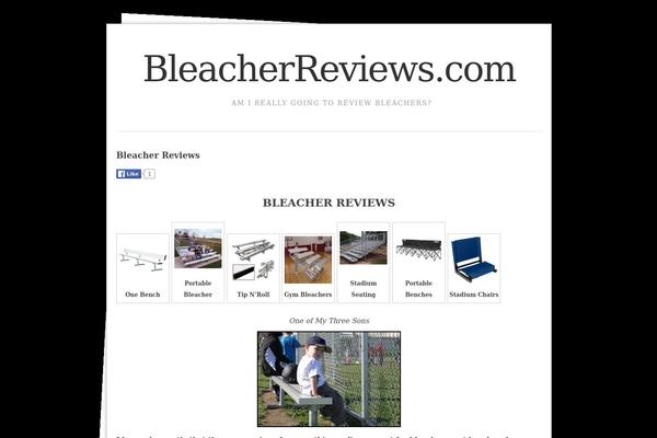 bleacherreviews.com site used Stack