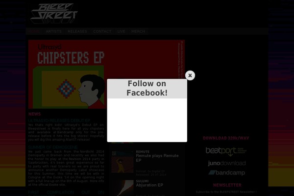 bleepstreet.com site used Bleepstreet2011
