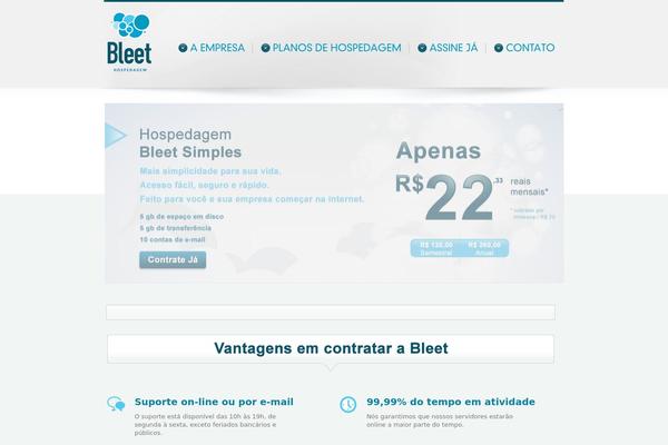 bleet.com.br site used Bleet