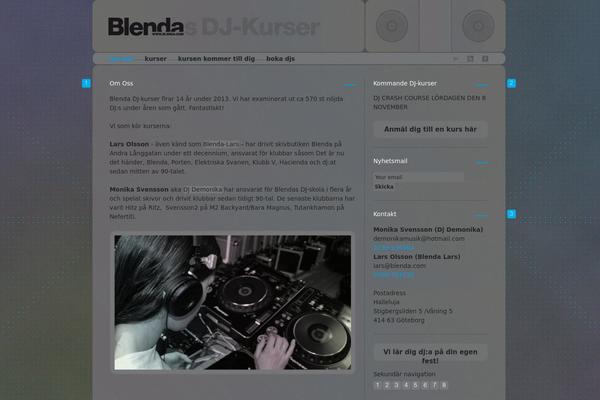 blenda.com site used Blenda