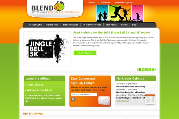 Site using Category Posts Widget plugin