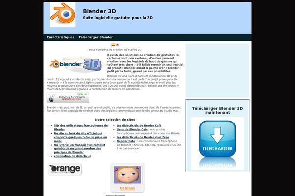 blender3d.fr site used Parnassa
