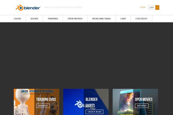 blender3d.org site used Blender-crux