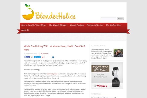 blenderholics.com site used Delicacy