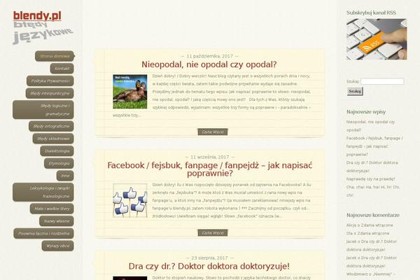 DailyJournal theme site design template sample