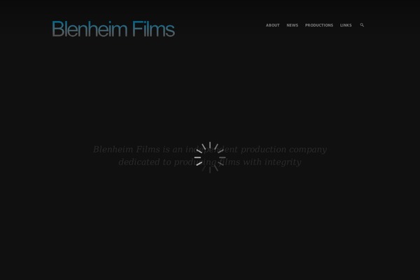 blenheimfilms.com site used Blenheimfilms