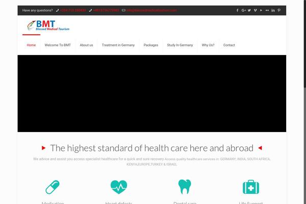 BeTheme theme site design template sample