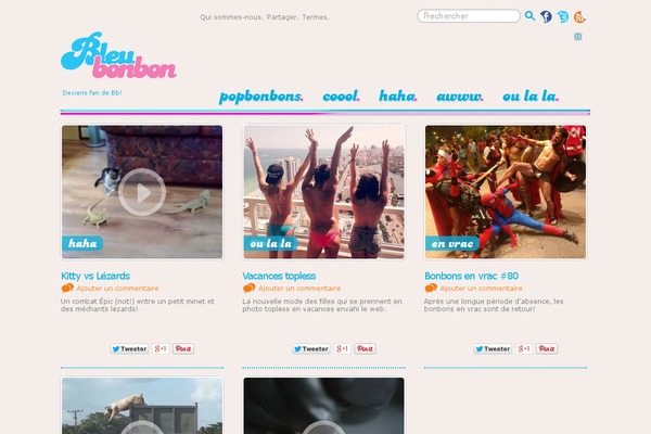 bleubonbon.com site used Bleubonbon