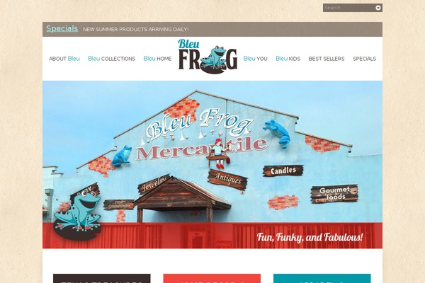bleufrog.com site used Bleufrog