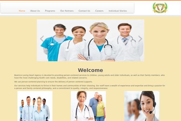Customizr theme site design template sample