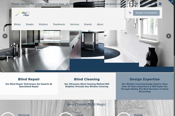 Jupiter theme site design template sample