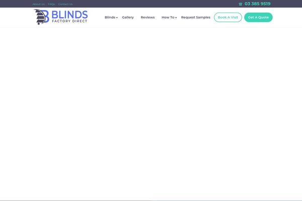 blinds-factorydirect.co.nz site used Jupiter Child