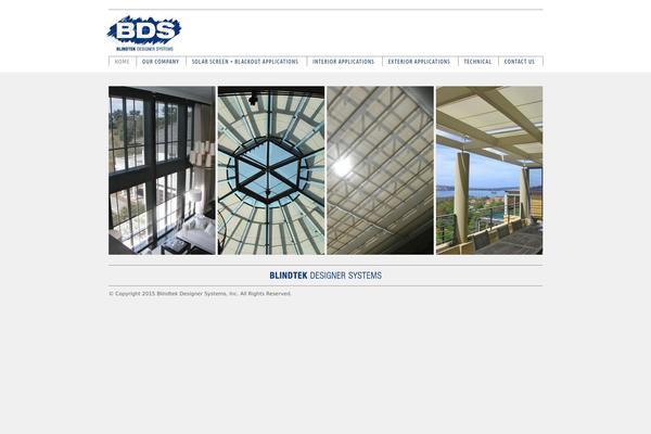blindtekdesignersystems.com site used Blindtek