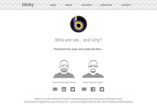 blinky.co site used Axiom-welldone-child