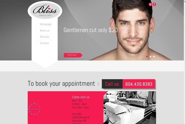 blissbeautybar.ca site used Royalty