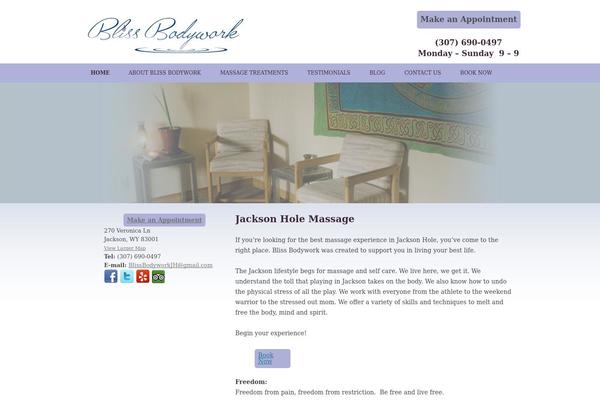 blissbodyworkjh.com site used Blissbodywork