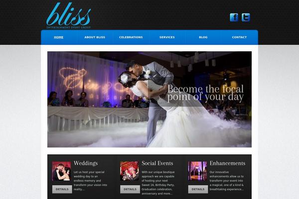 blissentertainmentgroup.com site used Blisseventgroup