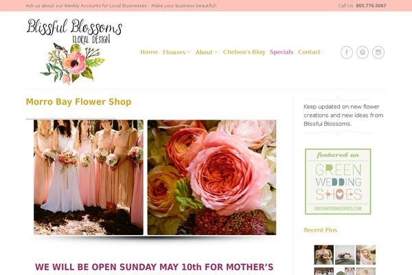 blissfulblossomsslo.com site used Blissfulblossoms