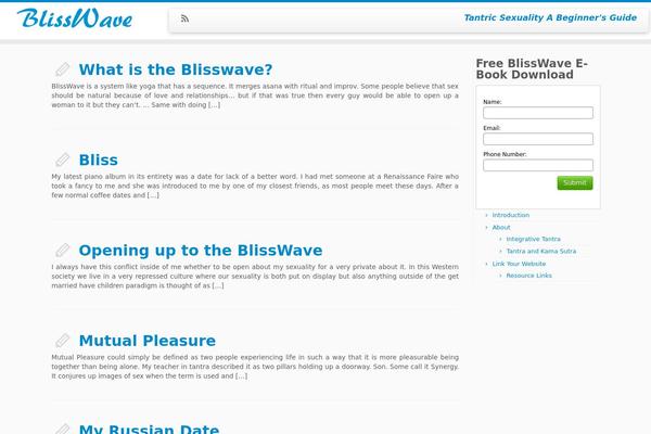 Customizr theme site design template sample