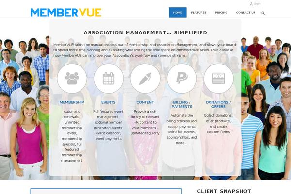 Jupiter theme site design template sample