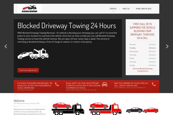 blockeddriveway.com site used Carpress-child