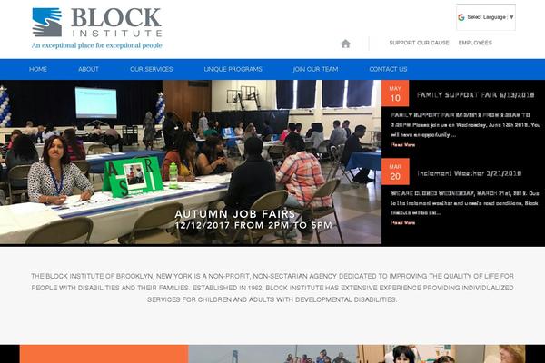 blockinstitute.org site used Blockinstitute
