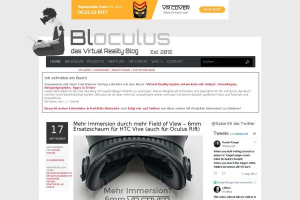 bloculus.de site used Bloculustheme