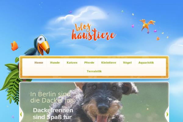 blog-haustiere.de site used Paws-and-claws-parent