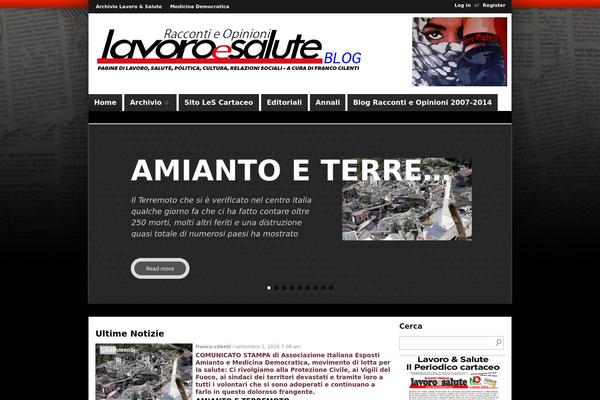 blog-lavoroesalute.org site used Magazinum