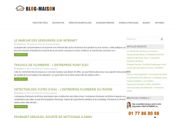 GeneratePress theme site design template sample