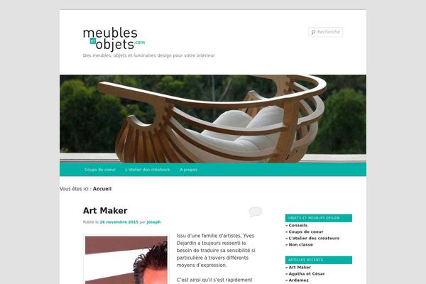 Twenty Eleven theme site design template sample