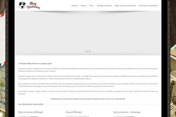 Avada theme site design template sample