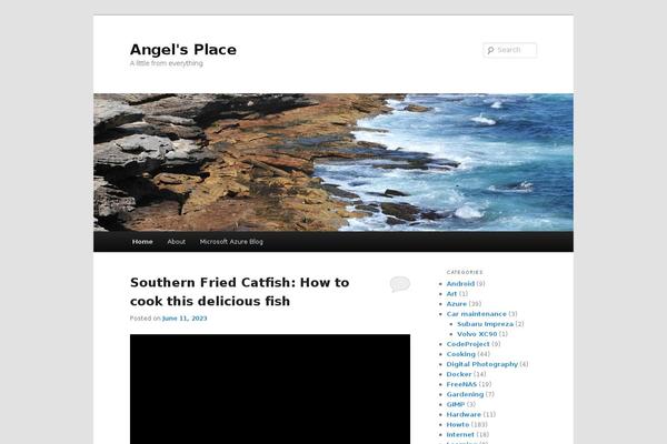 Twenty Eleven theme site design template sample