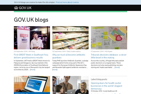 blog.gov.uk site used Gds-blogs-root