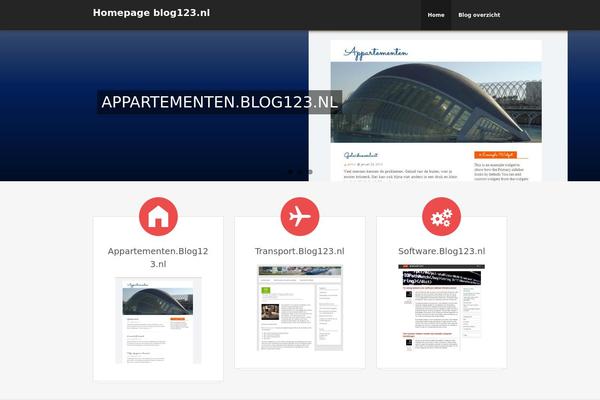 Engrave (Lite) theme site design template sample